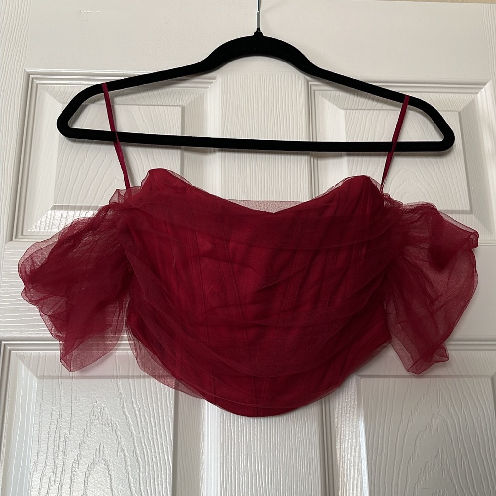 Boohoo Corset Top